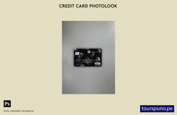 listo para imprimir plantilla frontal de aspecto fotográfico de tarjeta de fir 3